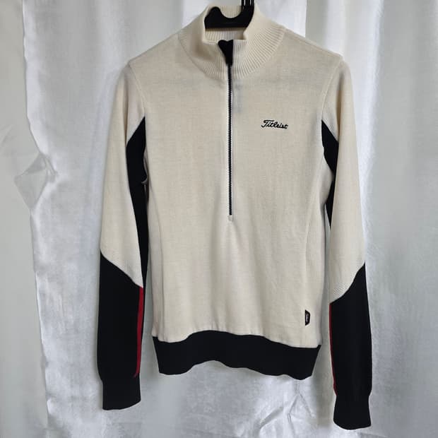 타이틀리스트 여성 하프넥 바람막이 스웨터 (1982)