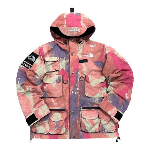 ✨ (바배) 노스페이스 x 슈프림 카고 자켓 멀티 컬러 (140) st