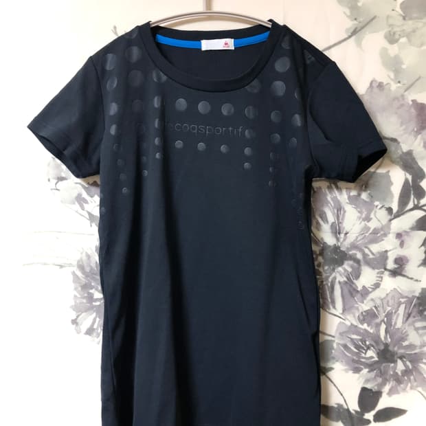 빈티지 르꼬끄 도트 포인트 반팔