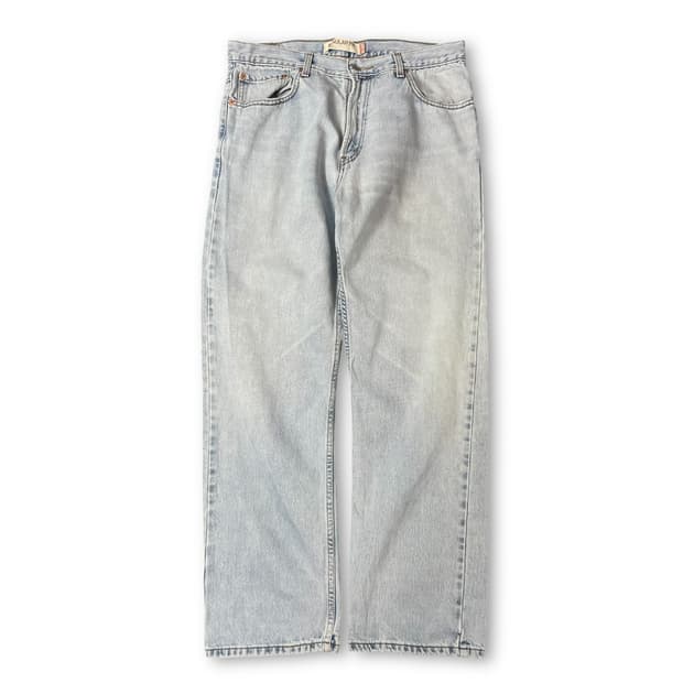 (36) 리바이스 505 36X32 연청 데님 팬츠 레귤러핏