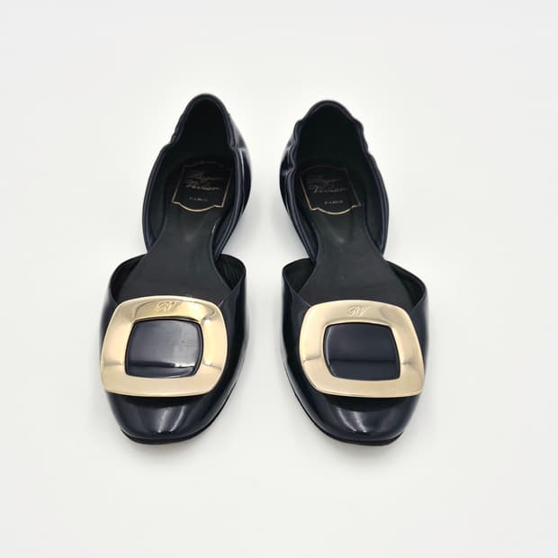 로저비비에 고메틴 페이던트 플랫 슈즈 36 1/2