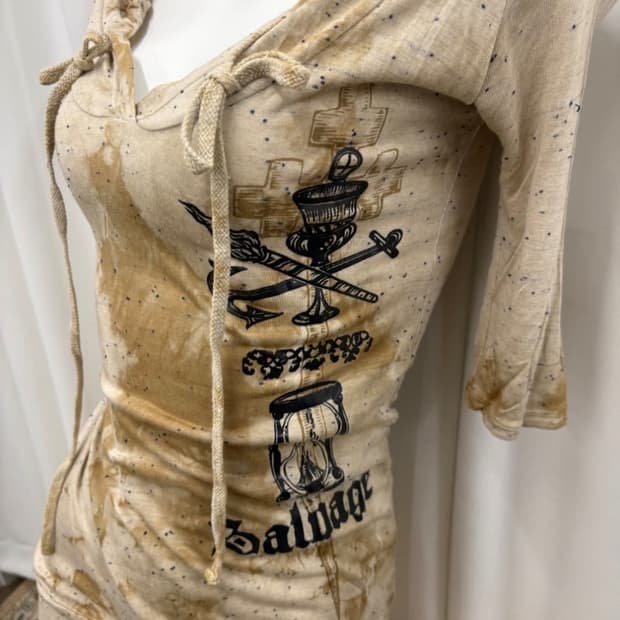 가격내림x Salvage 샐비지 와투케 y2k 롱슬 롱슬리브