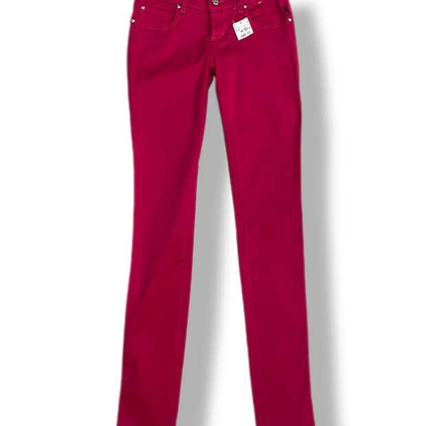 Y2K   tripp nyc hot pink 고스펑크  팬츠