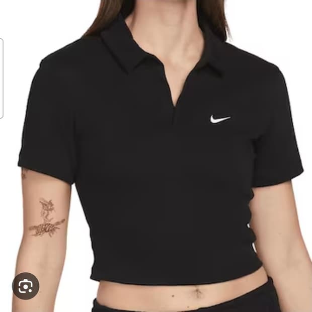 나이키(Nike) NSW 크롭 반팔 카라티 M