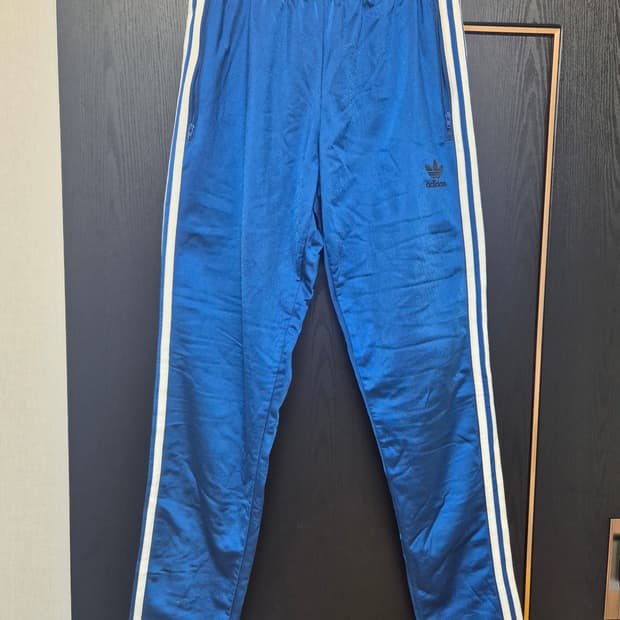 아디다스 OPEN HEM TP 파란색 트레이닝 바지 095