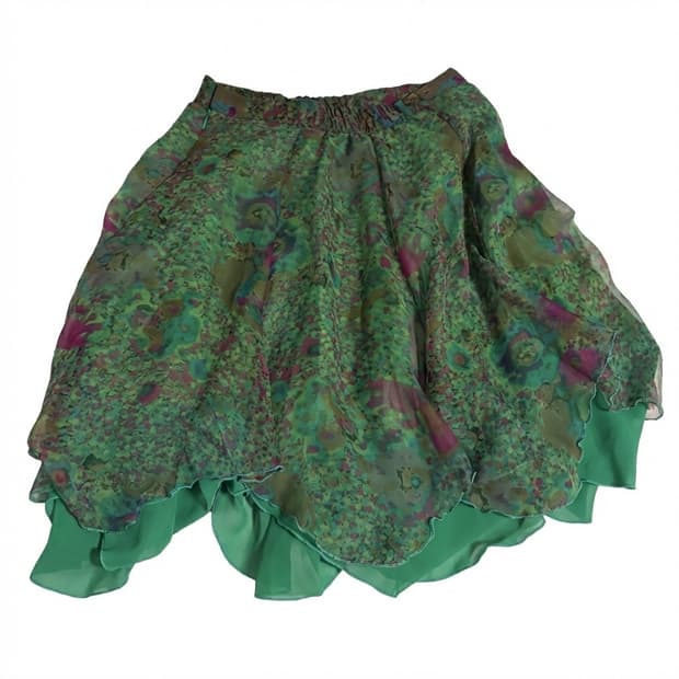 초록 곰팡이 스커트 