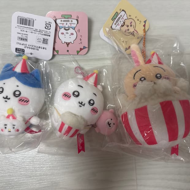치이카와랜드 놀이공원 인형 치이카와 하치와레 우사기 미개봉