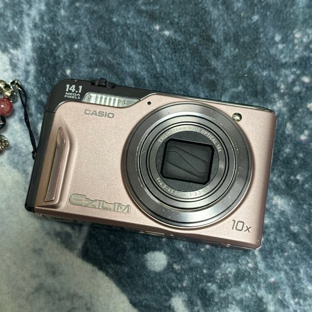 카시오 엑슬림 exlim H15 핑크 츄 디카