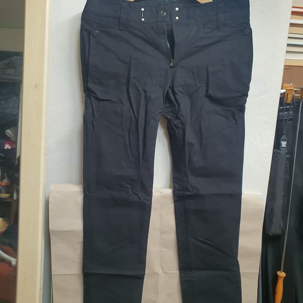 여성 블랙 스키니핏 데님진 26