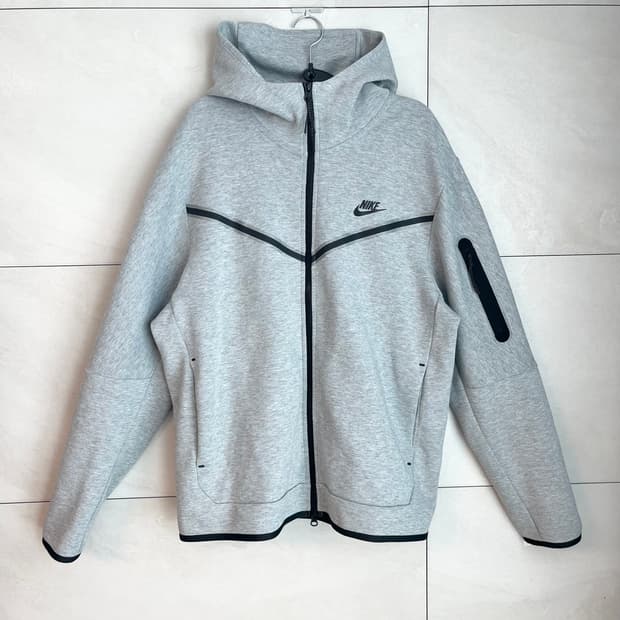 [2XL] 나이키 NSW 테크팩 후드집업 그레이 