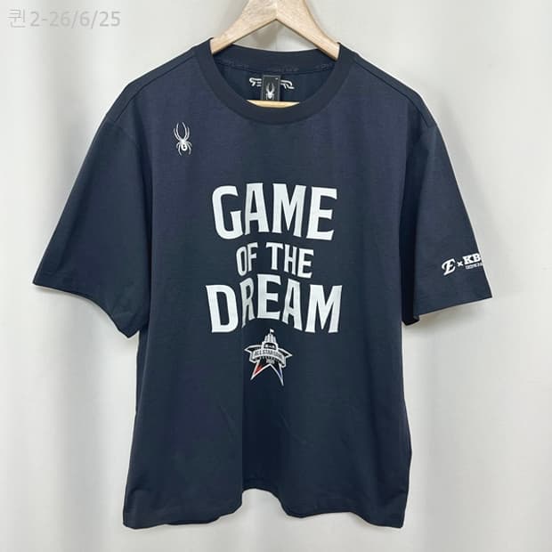 스파이더 남자 스판짱 반팔티 빅사이즈 네이비 xxl (110)