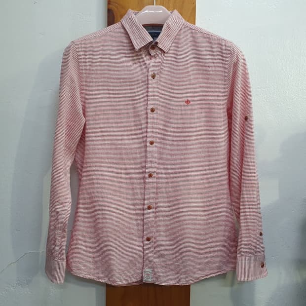 올젠  연 핑크 긴팔셔츠(100)