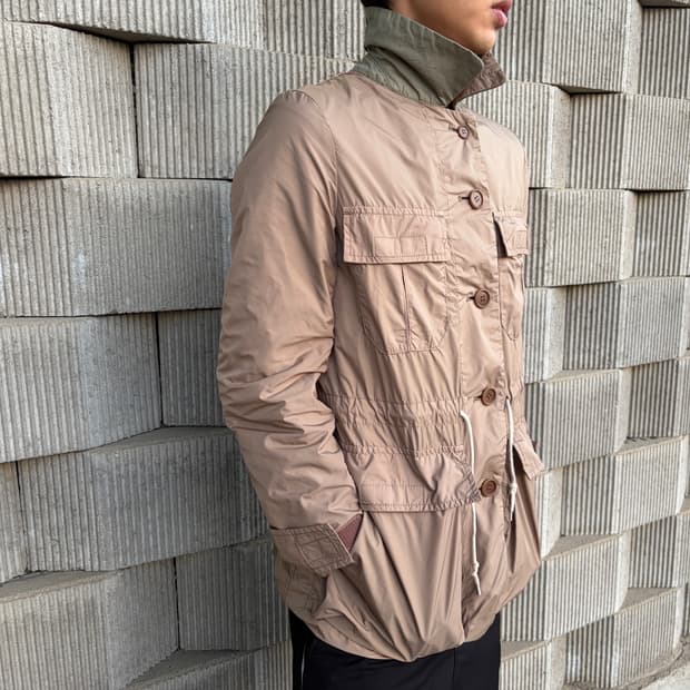 꼼데가르송 옴므 리버시블 필드자켓/맥코트