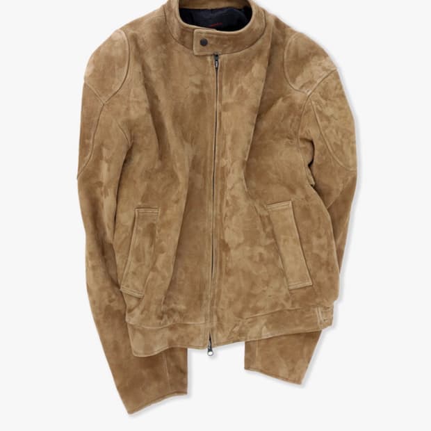 애니타임로릭 스웨이드 자켓