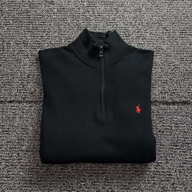 폴로 랄프로렌 신형 레드포니 하프 집업 니트 2963