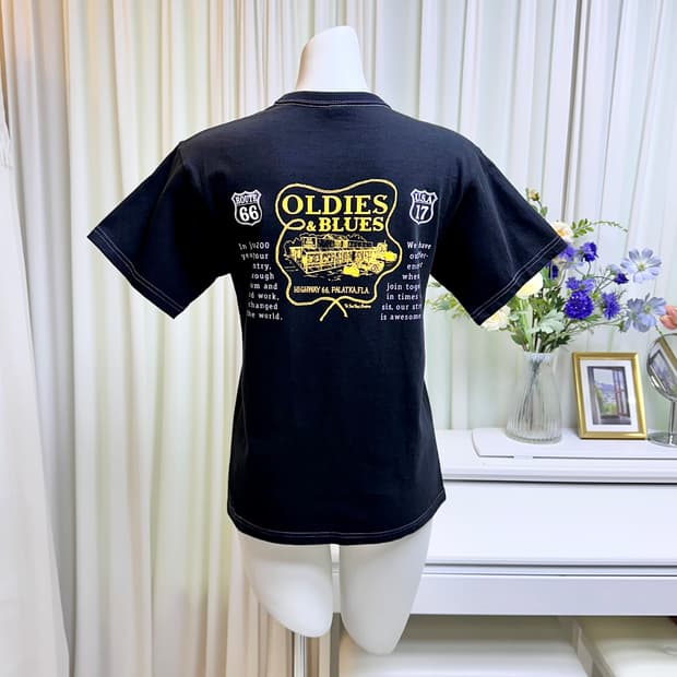 플랫헤드  ROUTE 66  반팔티셔츠