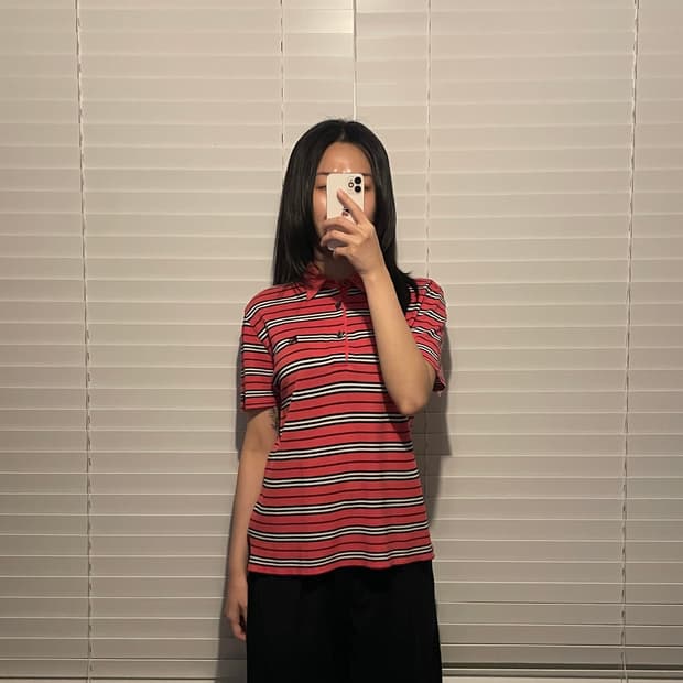 버버리 블랙라벨 카라티