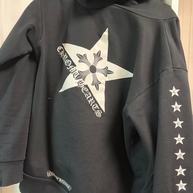 크롬하츠 스타 후드집업 (신세계택)