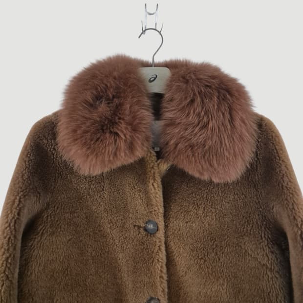 [55]셀렙샵 빈티지 양모 퍼 자켓 Women