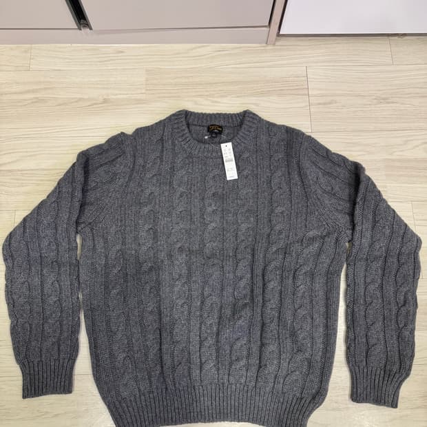 캐시미어100% 케이브니트