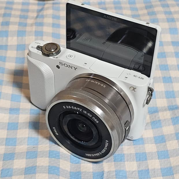 소니 NEX-3N 미러리스 카메라