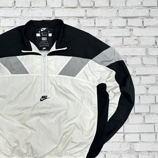나이키 1991 올드스쿨 복각 빈티지 웜업 아노락 M