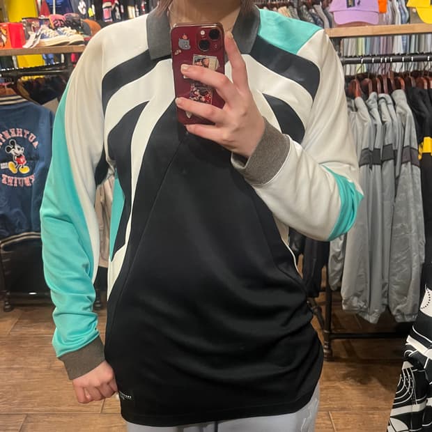 [HI] 아디다스 티셔츠 블랙 민트