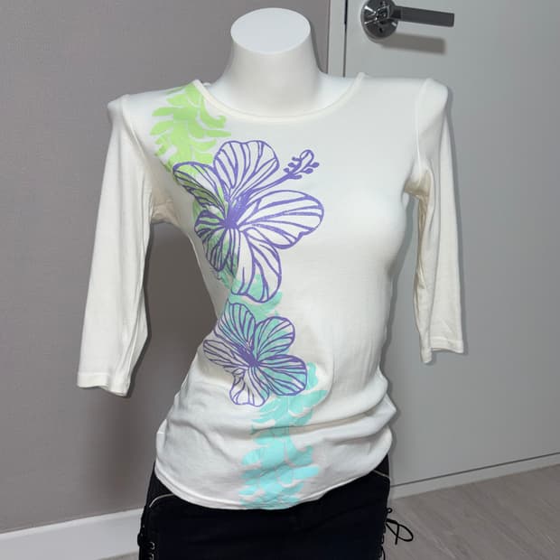     Oriental Butterfly Bloom Tee