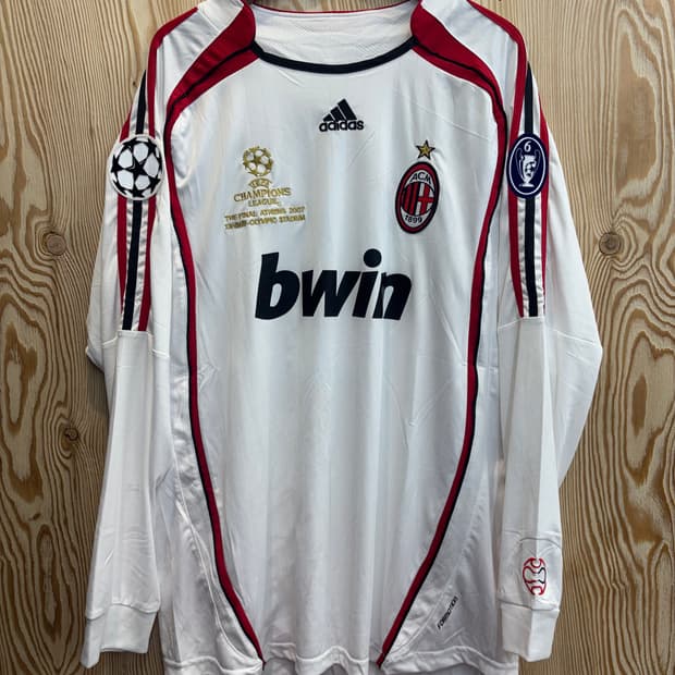 06/07 아디다스 AC 밀란 어웨이 긴팔 유니폼
