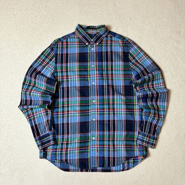 폴로 랄프로렌 내츄럴 스트레치 체크 셔츠 PN7936