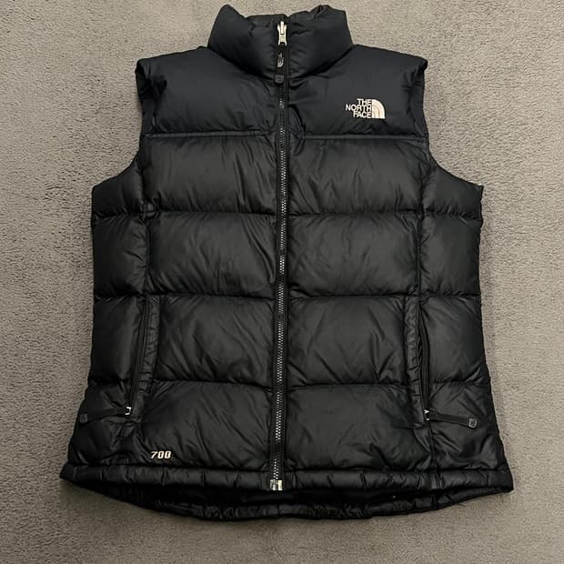 노스페이스 700 패딩 조끼 처분 