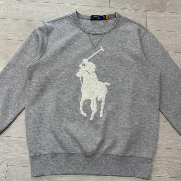 폴로 랄프로렌 QR탭 빅포니 맨투맨 S