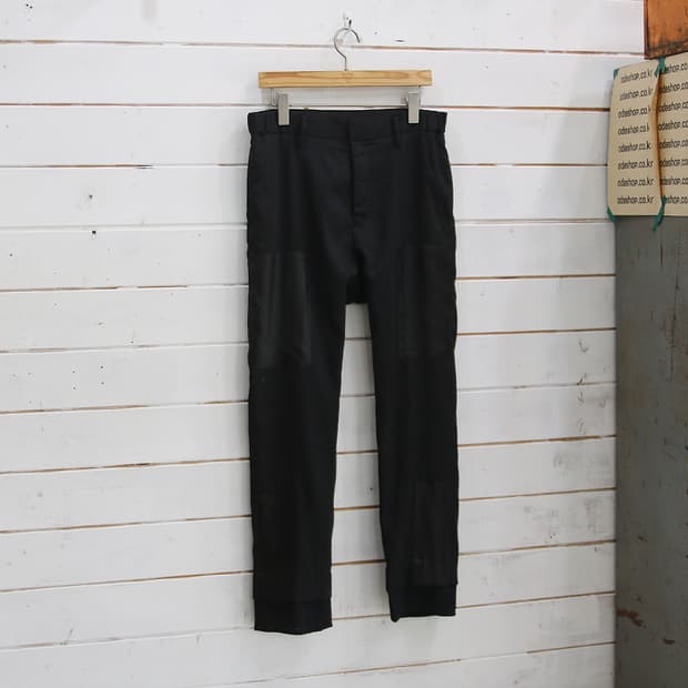 (착용컷) UNITED TOKYO 패치 밴딩 팬츠 (남성용 3)