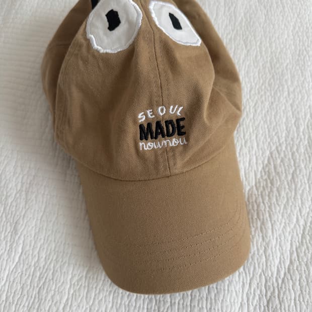 nounou 쟝줄리엔 베이지 볼캡