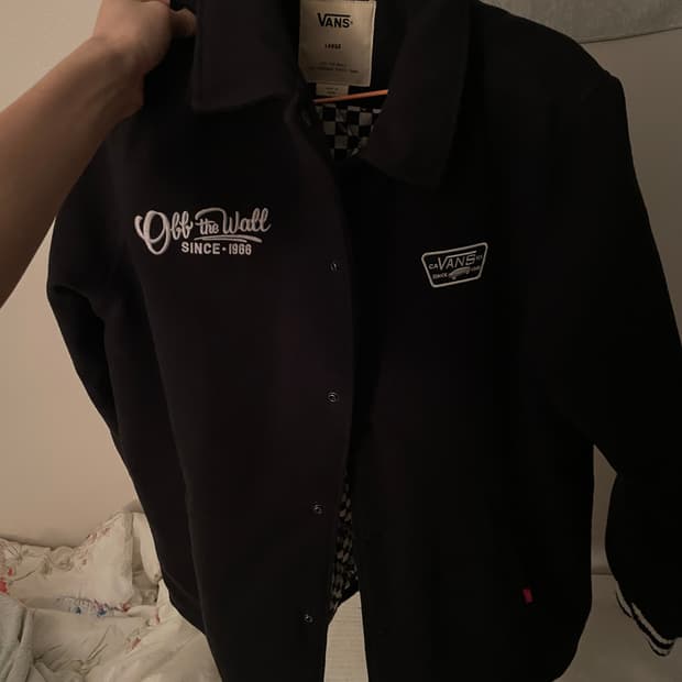 반스 울 코치자켓