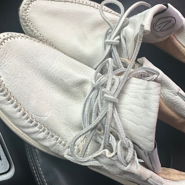visvim leather sneakers 비즈빔