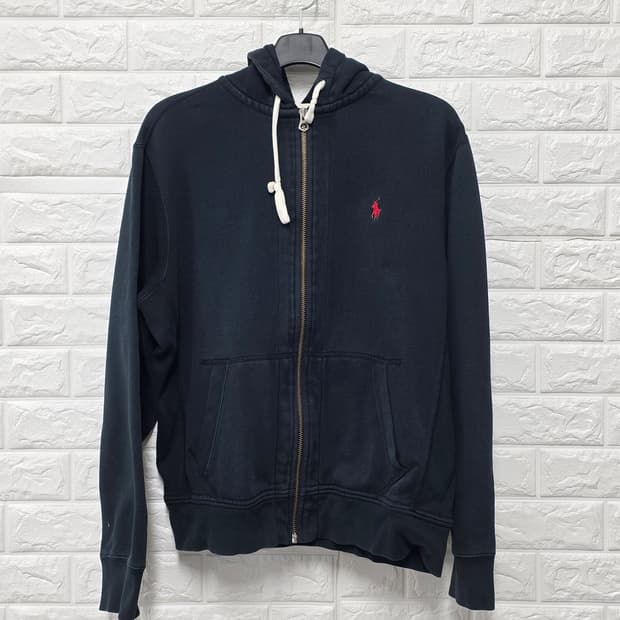 택포) 폴로 랄프로렌 네이비 후드집업 L