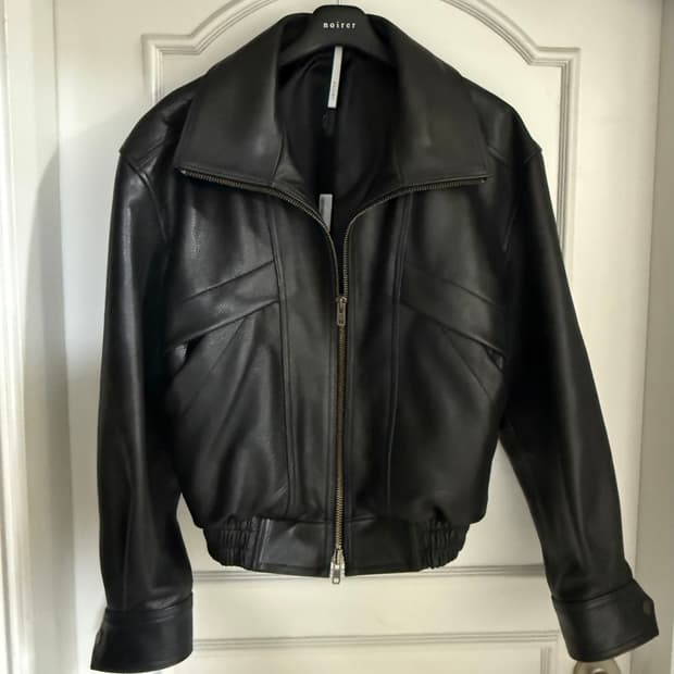 노이어 카우 레더 하이넥 블루종 (52) / 택보유