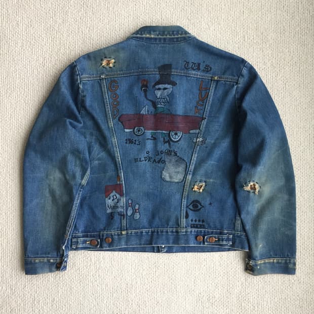 70‘s maverick 124mj 126mj  데님 트러커 자켓