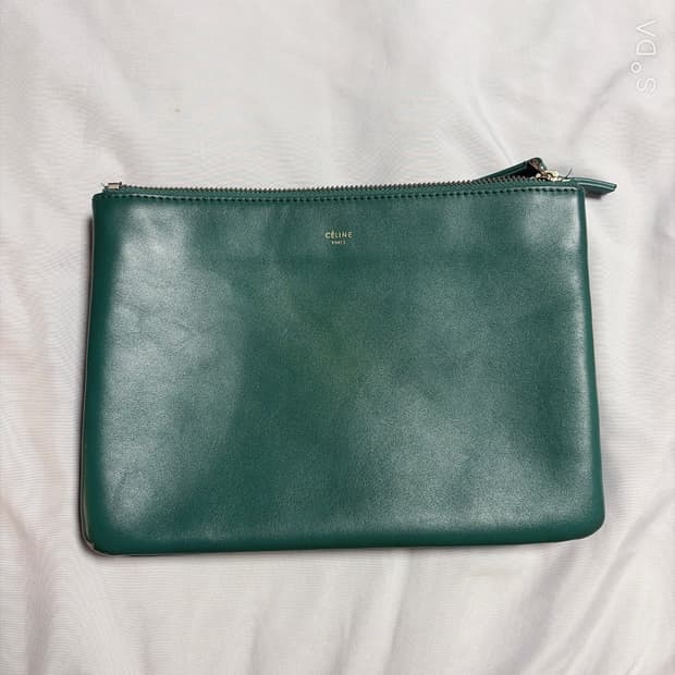 셀린느 클러치백 그린