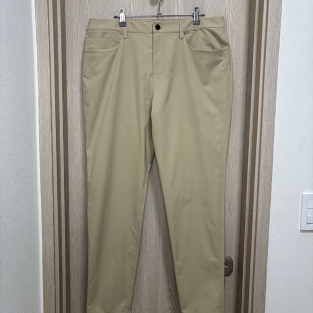 24SS)룰루레몬 ABC 본디드 트윌팬츠34"/연베이지