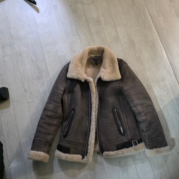 신흥사 램스킨 리얼 무스탕 xl