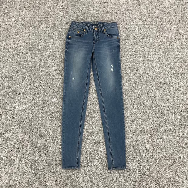 [24] 게스 스키니핏 워싱 데님팬츠 1209EB2