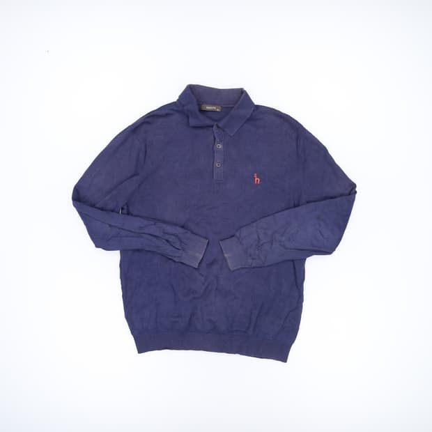 [105] 헤지스 카라 긴팔 니트 0108H2