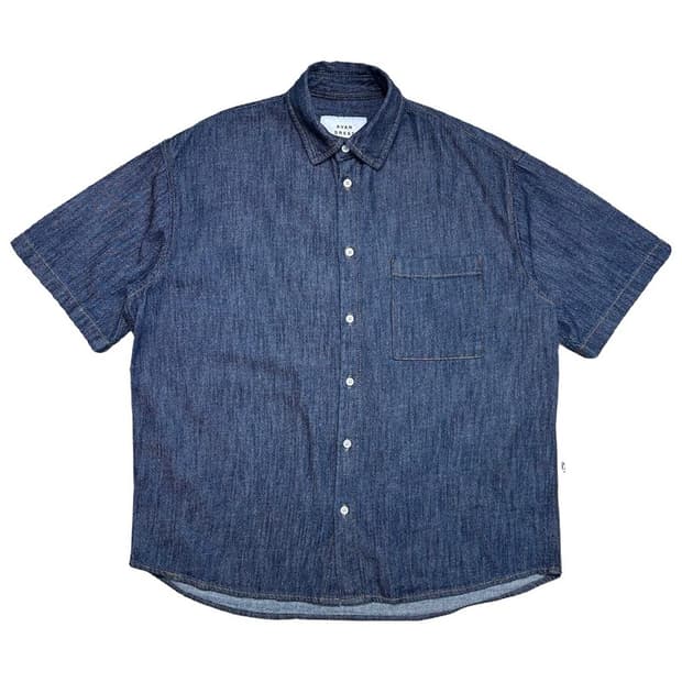 AVANDRESS 반팔 데님 셔츠 M