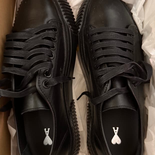 아미 올레더 스니커즈 미착용