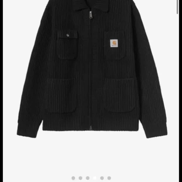 칼하트wip 초어니트자켓 블랙(L)