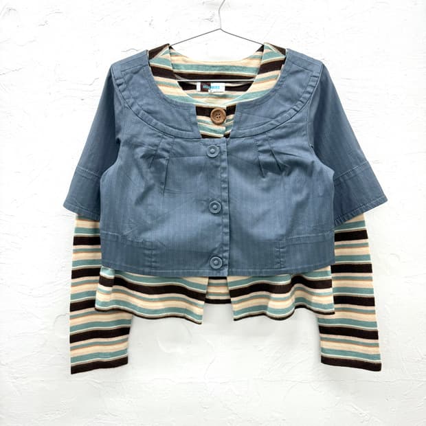 marc by marc jacobs 반팔 크롭 자켓