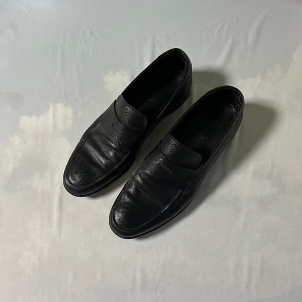 Prada classic strap loafers shoes