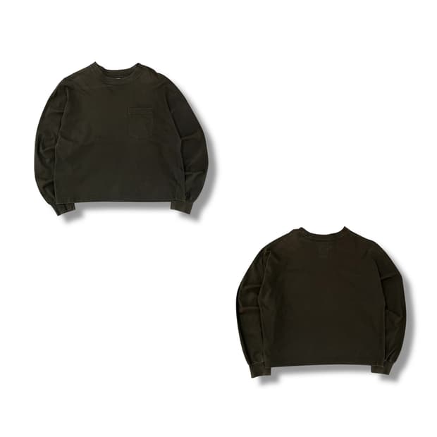 네임 포켓 롱슬리브 y12534